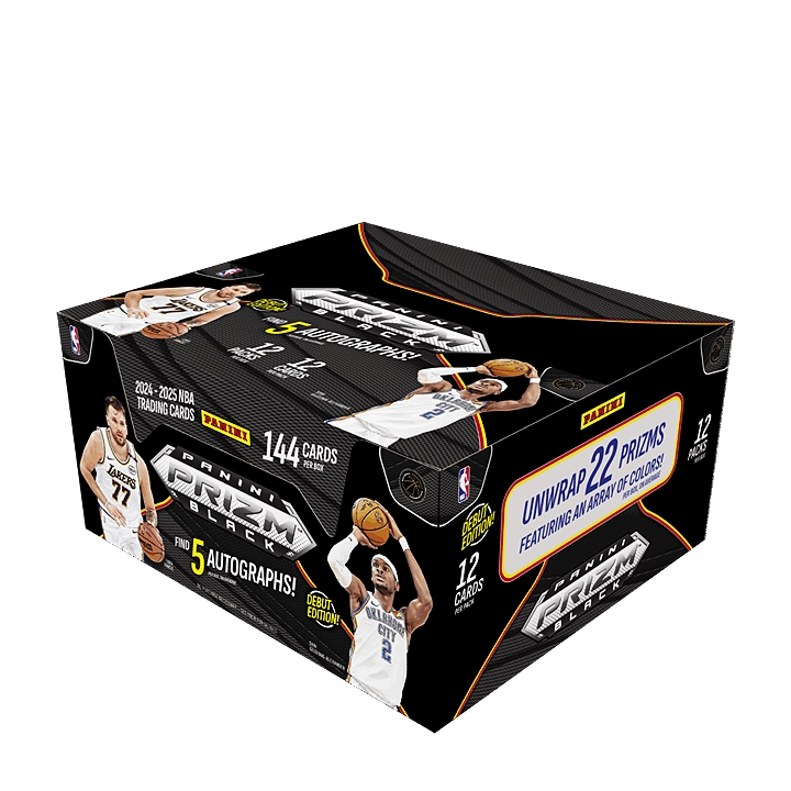 2024-25 Panini Prizm Black Basketball Hobby Box