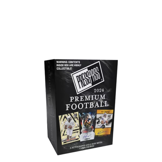 2024 Leaf Press Pass Premium Football Hobby Box