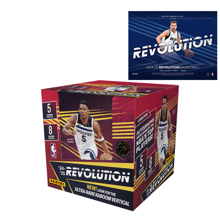 2024-25 Panini Revolution Basketball Hobby 16-Box Case