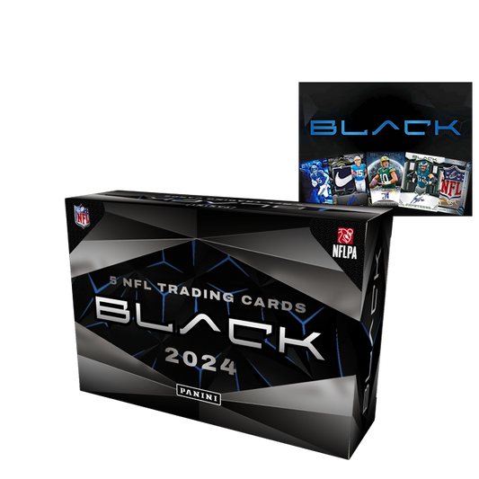 2024 Panini Black Football Hobby 12-Box Case