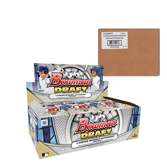 2024 Bowman Draft Baseball Jumbo Hobby 8-Box Case