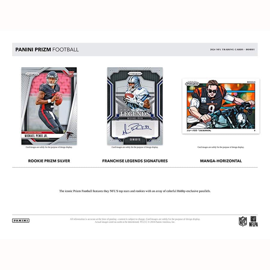 2024 Panini Prizm Football Hobby 12-Box Case