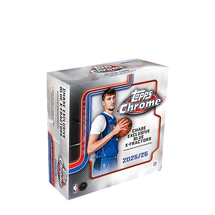 2025-26 Topps Chrome Basketball Mega Box