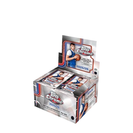 2025-26 Topps Chrome Basketball Hobby Jumbo Box