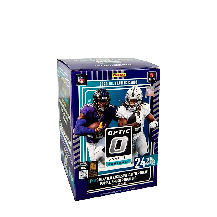 2025 Panini Donruss Optic Football Blaster Box (Purple Shock Parallels)