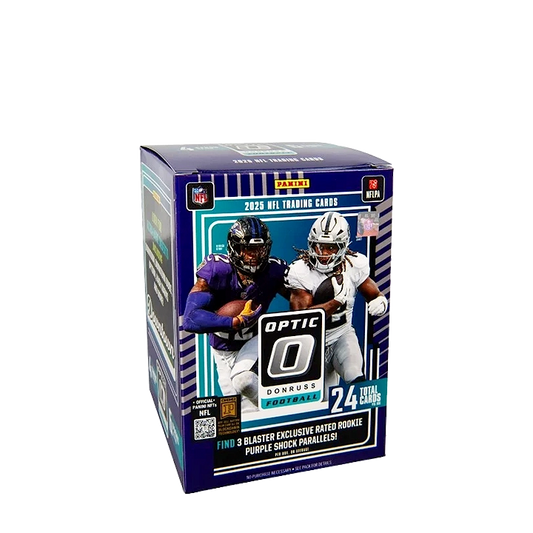 2025 Panini Donruss Optic Football Blaster Box (Purple Shock Parallels)
