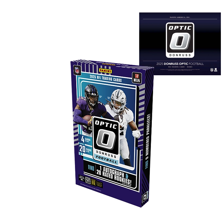 2025 Panini Donruss Optic Football Hobby 12-Box Case