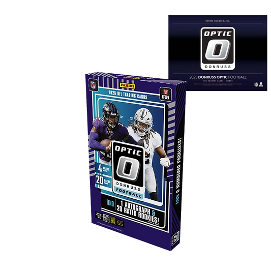 2025 Panini Donruss Optic Football Hobby 12-Box Case
