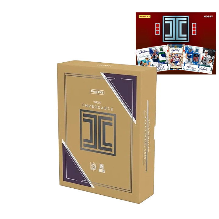 2025 Panini Impeccable Football Hobby 3-Box Case