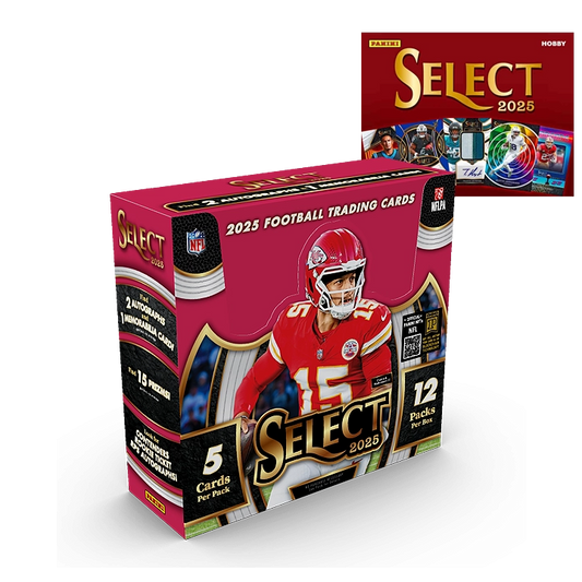 2025 Panini Select Football Hobby 12-Box Case