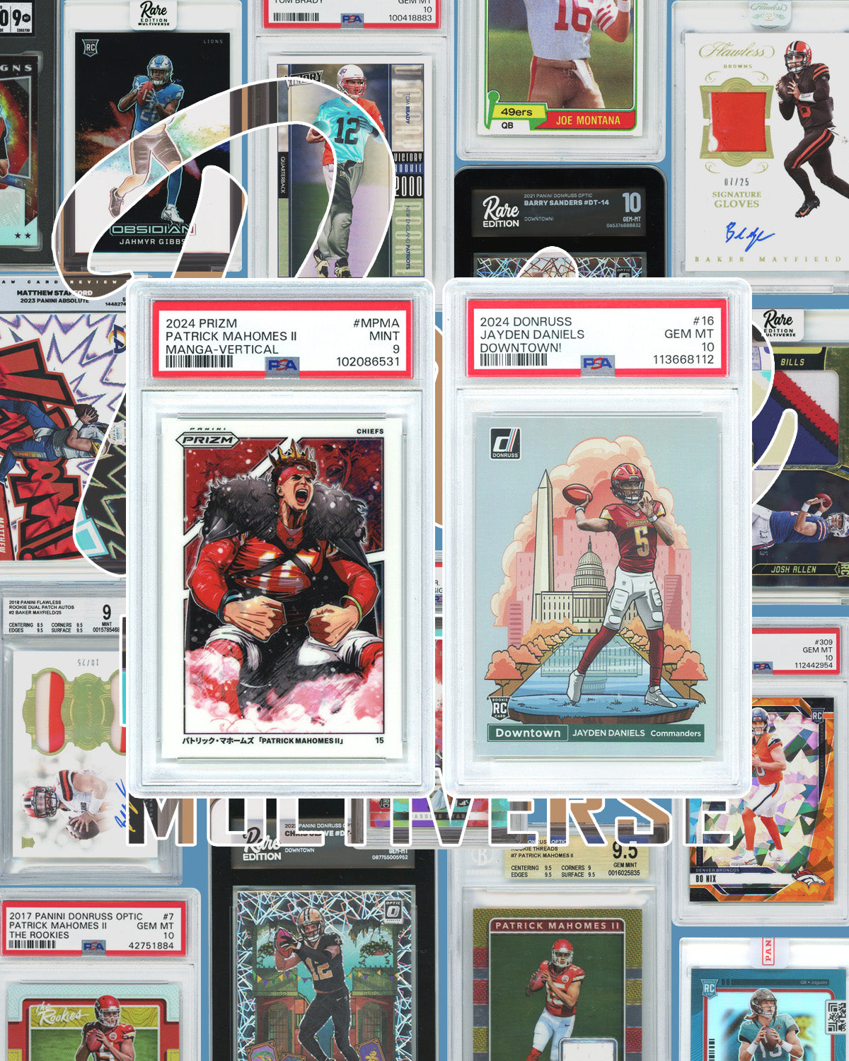 2025 Rare Edition Multiverse Football Series 1 12-Box Case