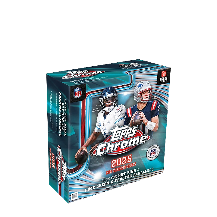 2025 Topps Chrome Football Mega Box