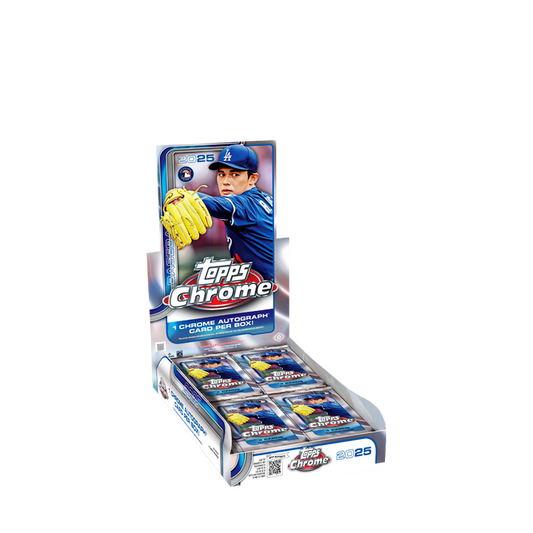 2025 Topps Chrome Baseball Hobby Box
