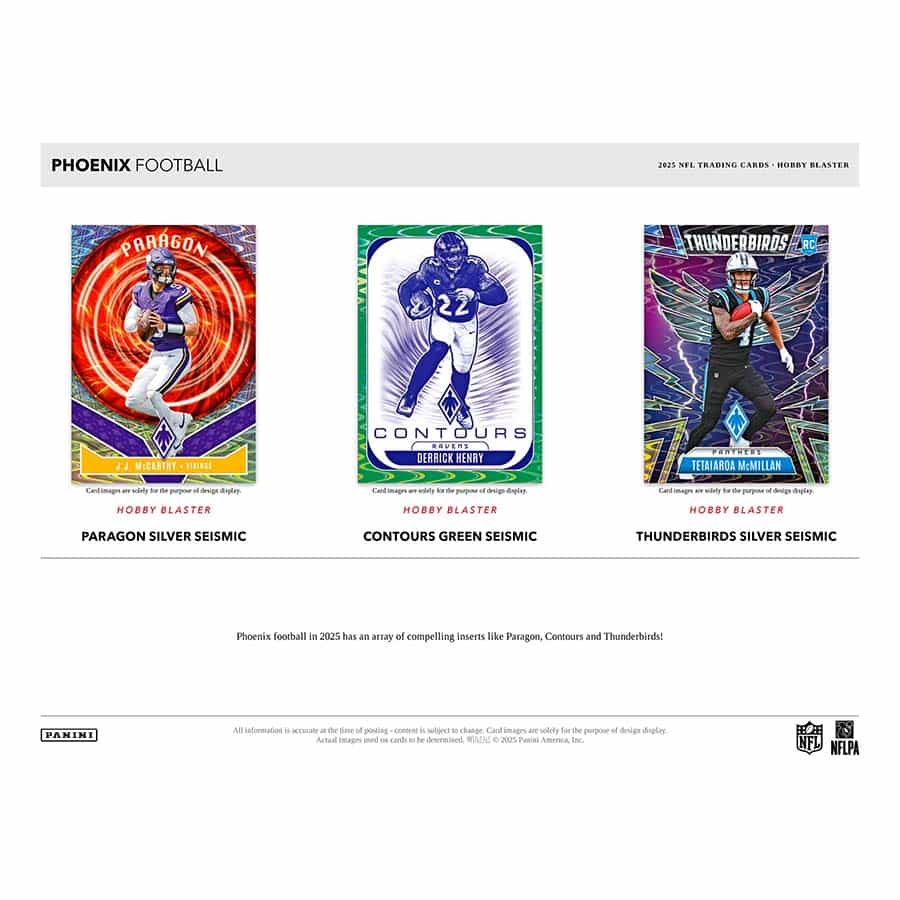 2025 Panini Phoenix Football Hobby Blaster Box
