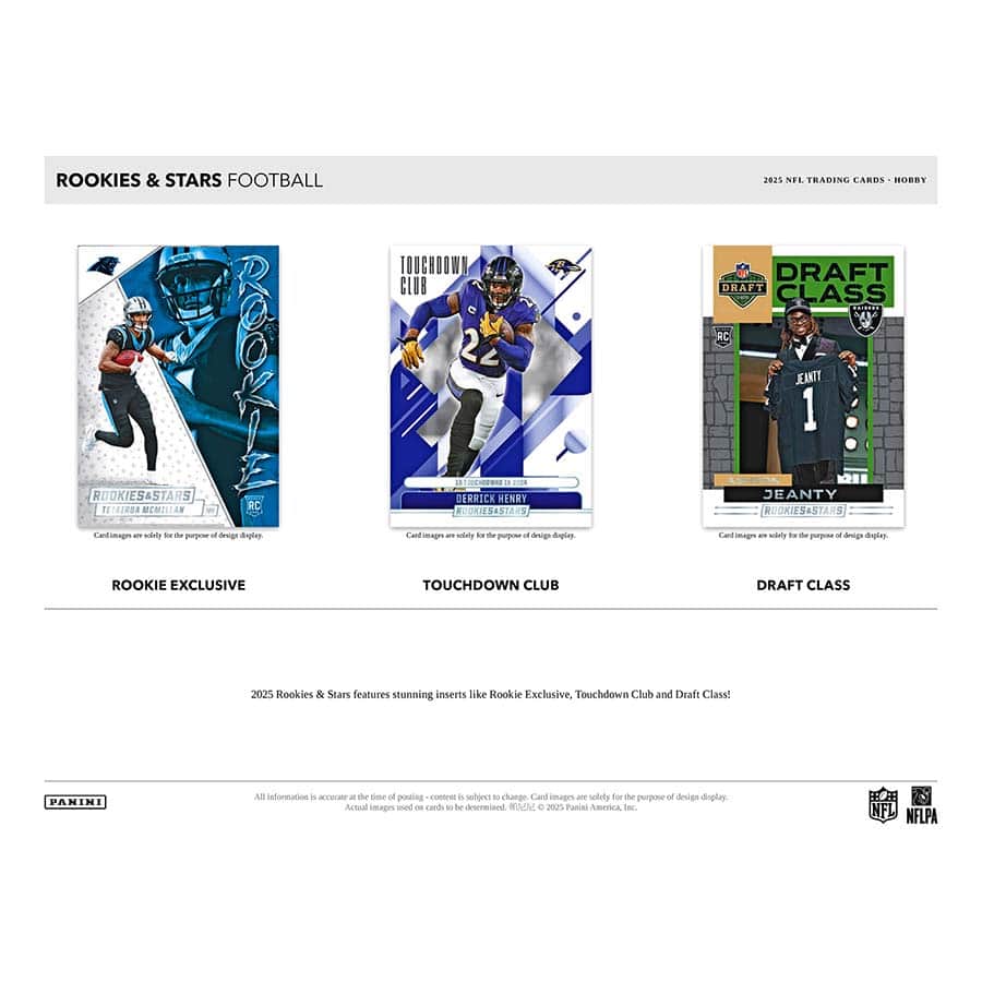 2025 Panini Rookies and Stars Football Hobby Box