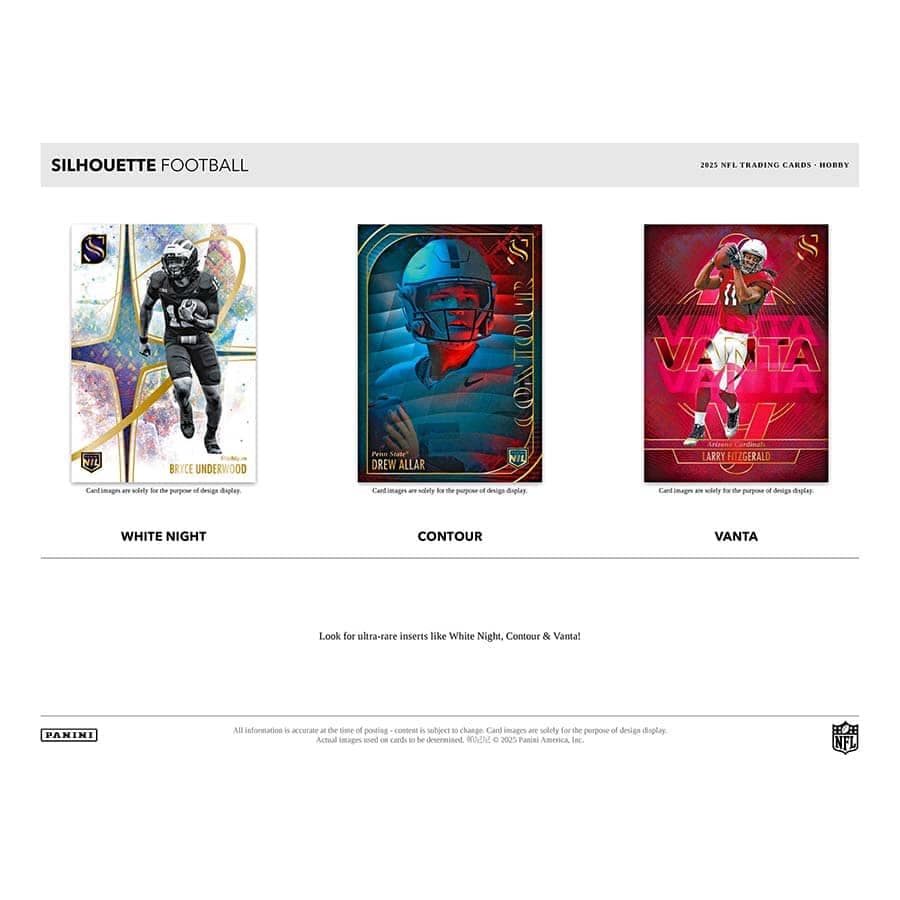 2025 Panini Silhouette Football Hobby Box