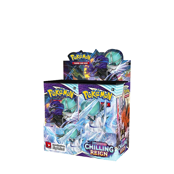 Pokemon Sword & Shield: Chilling Reign Booster Box