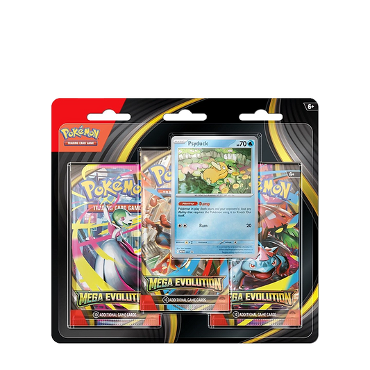 Pokemon Mega Evolution 3-Pack Blister