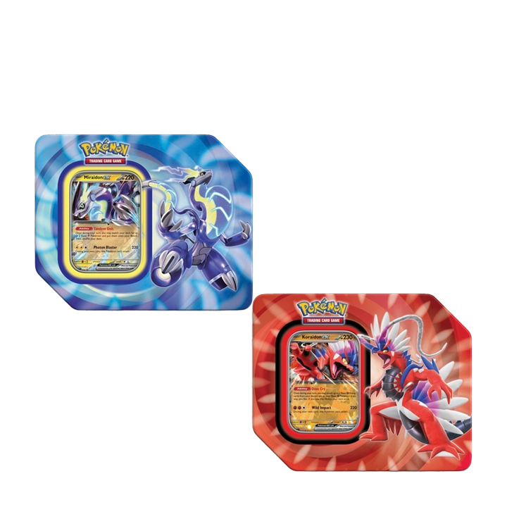 Pokemon Paldea Legends Tin (Koraidon ex or Miraidon ex)