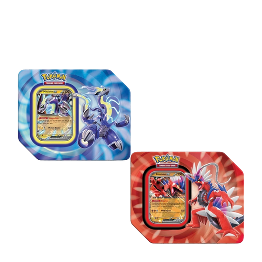 Pokemon Paldea Legends Tin (Koraidon ex or Miraidon ex)