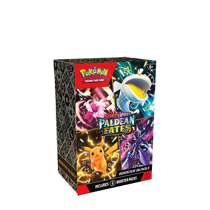 Pokemon Scarlet & Violet: Paldean Fates 6-Pack Booster Bundle